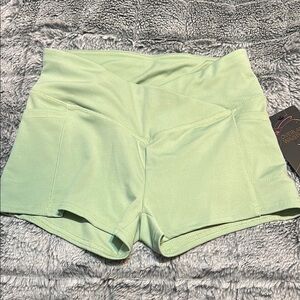 Mint Green Women's athletic shorts